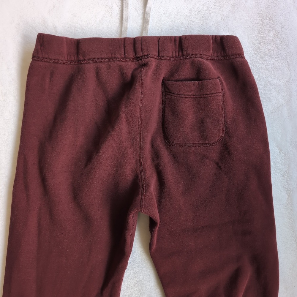 Y2k Abercrombie & Fitch Sweatpants Mens Medium Vintage Lounge Logo Joggers Baggy - Picture 4 of 9